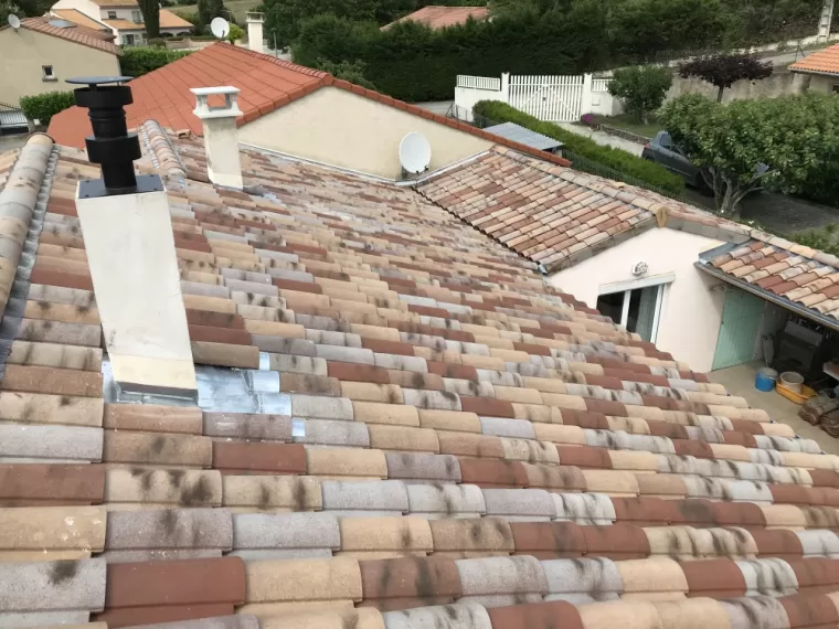 Rénovation de toiture à Aouste-sur-Sye, Crest, Paul Blanchon Maçonnerie